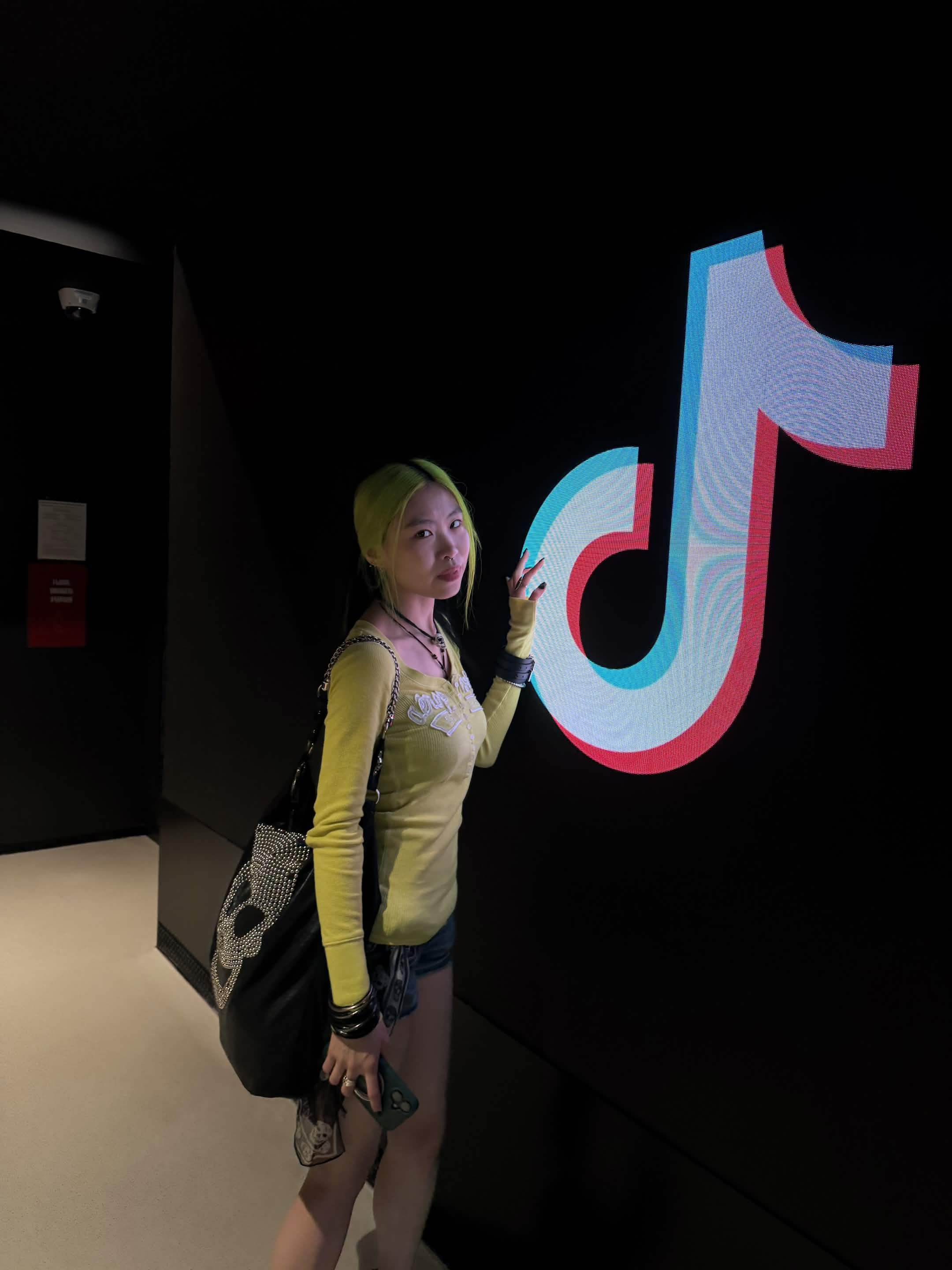 Burgerese beside the TikTok logo